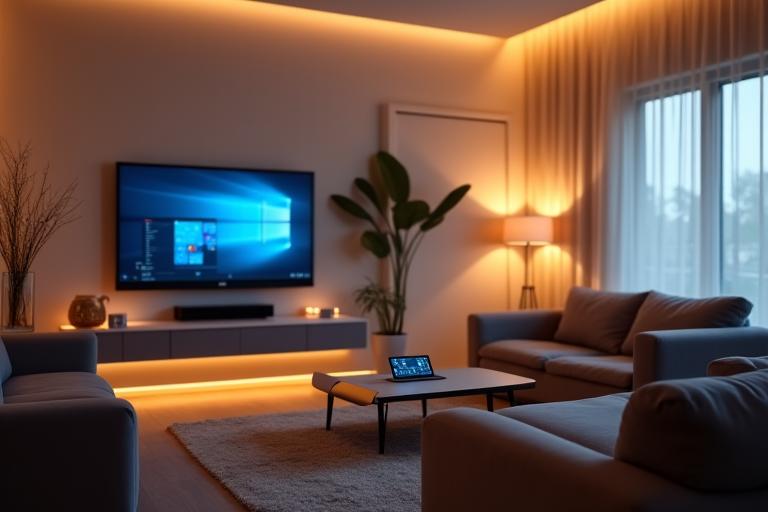 Hogar inteligente automatizado con tecnología LumaCielo